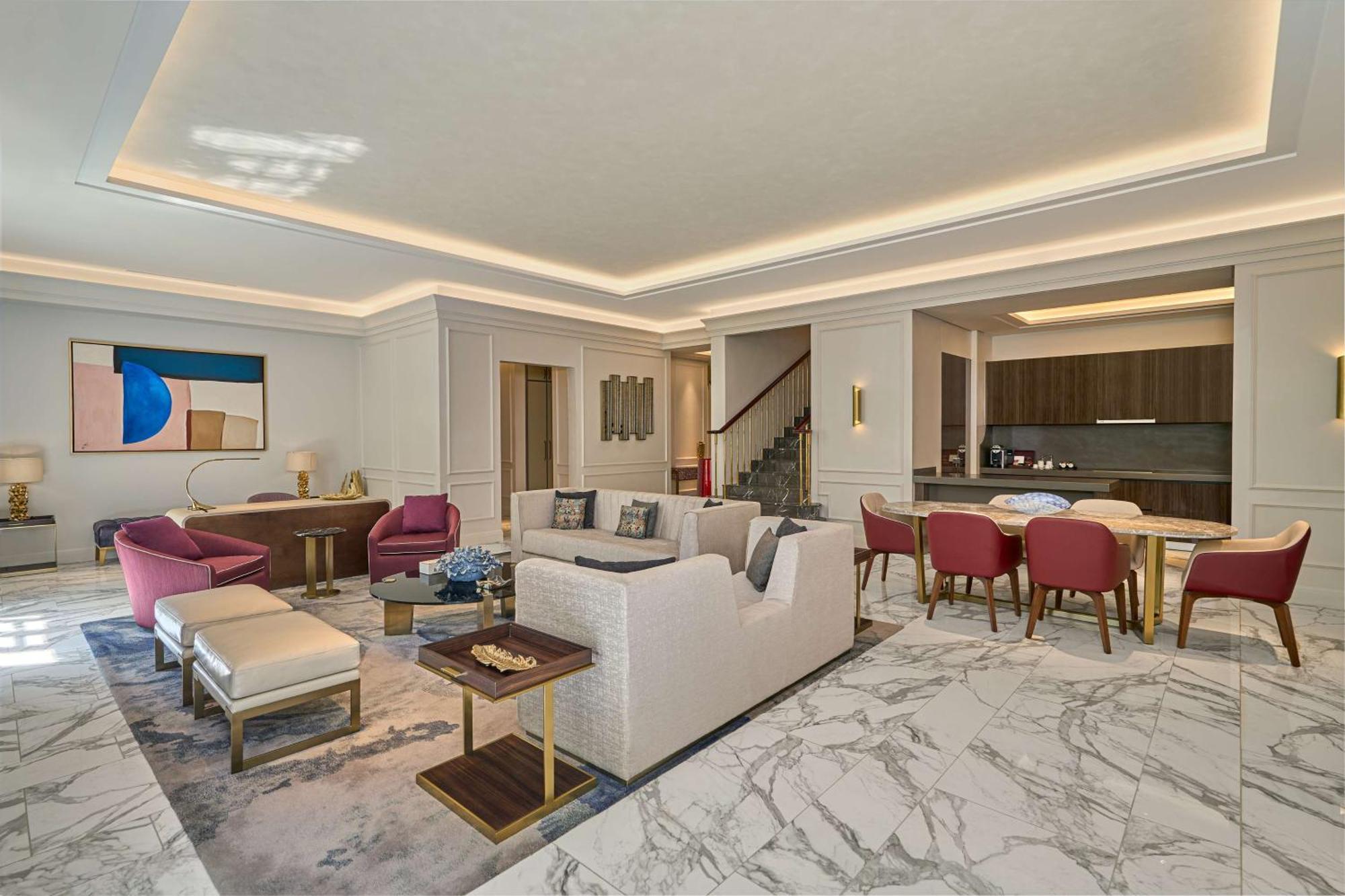 Mansard Riyadh, A Radisson Collection Hotel Luaran gambar The interior of a typical apartment